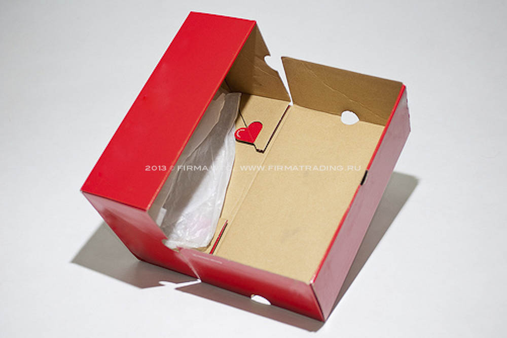 Производство коробок для обуви, микрогофрокартон, цвет красный | «Firma»  Товары оптом из Китая